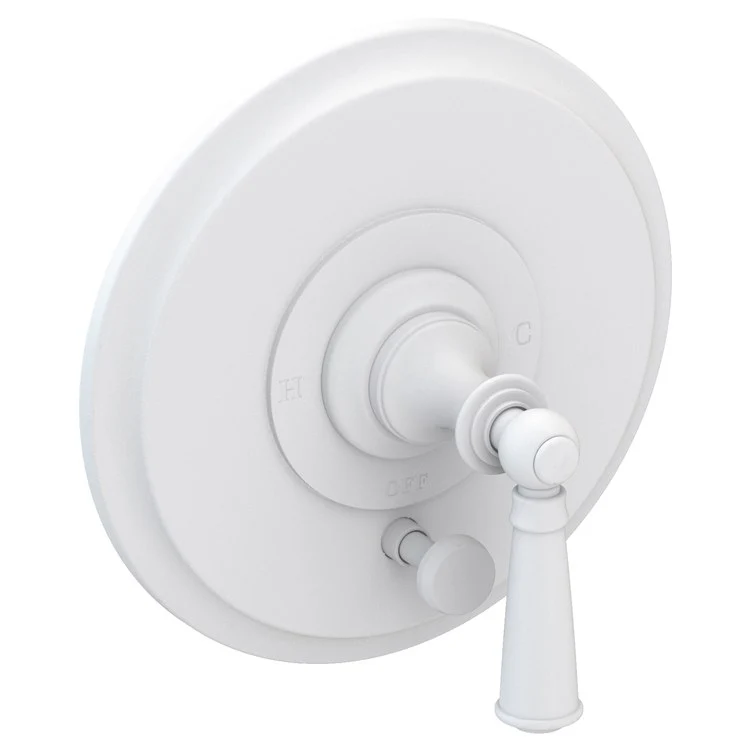 Sutton Pressure Balance Tub/Shower Valve Trim Only with Lever Handle - Satin Brass PVD - Frankwebs