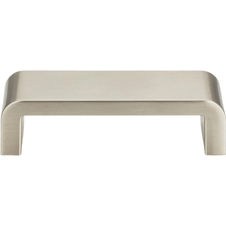 Drawer Pull Atlas Platform Brushed Nickel Zinc Alloy 3-3/4 Inch 4-3/16 x 1-5/16 Inch - Frankwebs