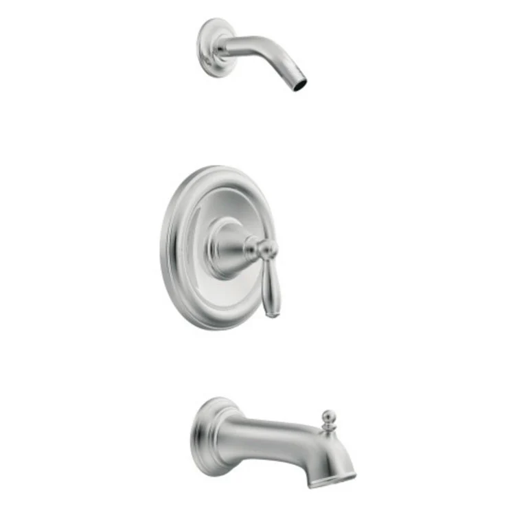 Tub and Shower Trim Brantford Posi-Temp Bulk Packed 1 Lever Chrome ADA - Frankwebs