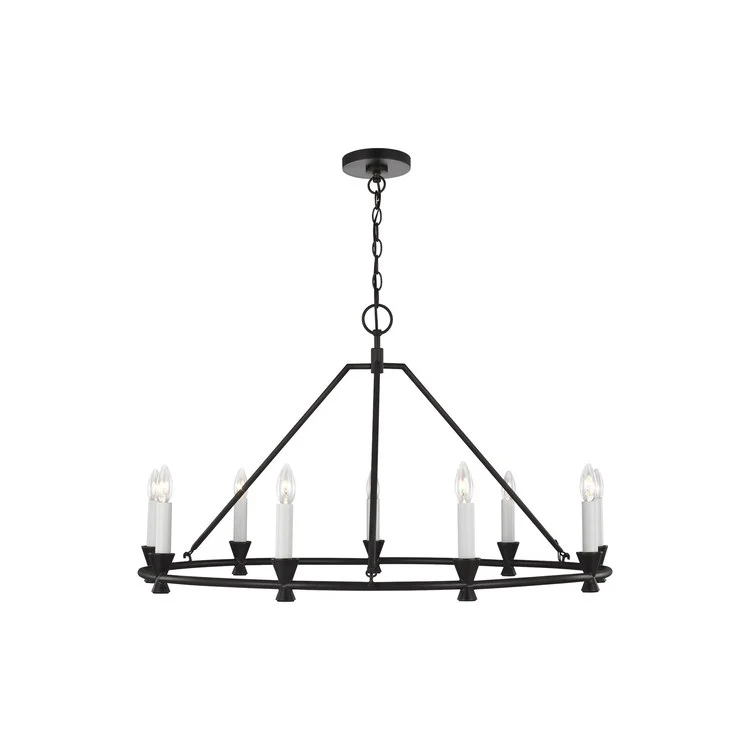 Keystone Eighteen-Light Two-Tier Chandelier by Chapman & Meyers - Frankwebs