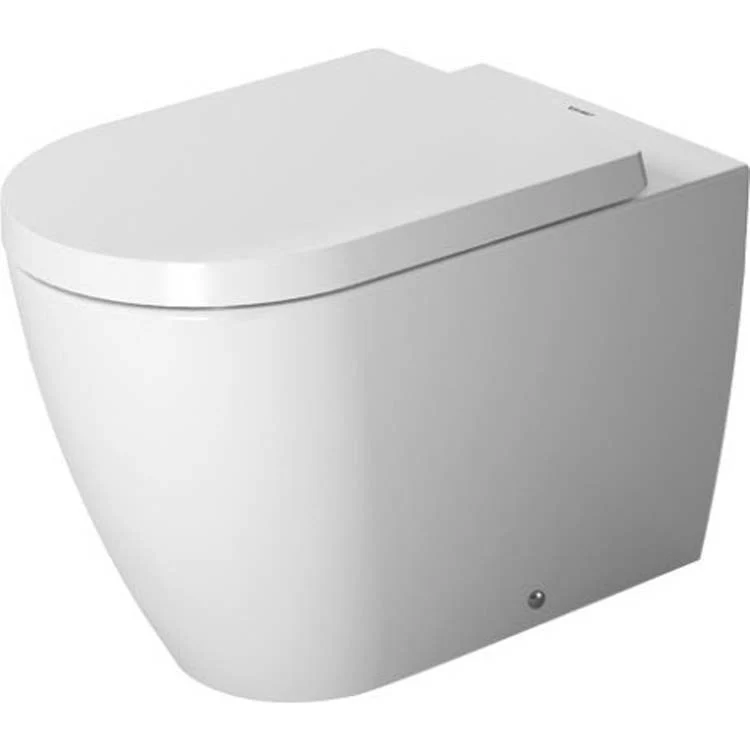 Toilet ME by Starck 1 Pieces Back to Wall HygieneGlaze White/White Satin Matte Elongated - Frankwebs