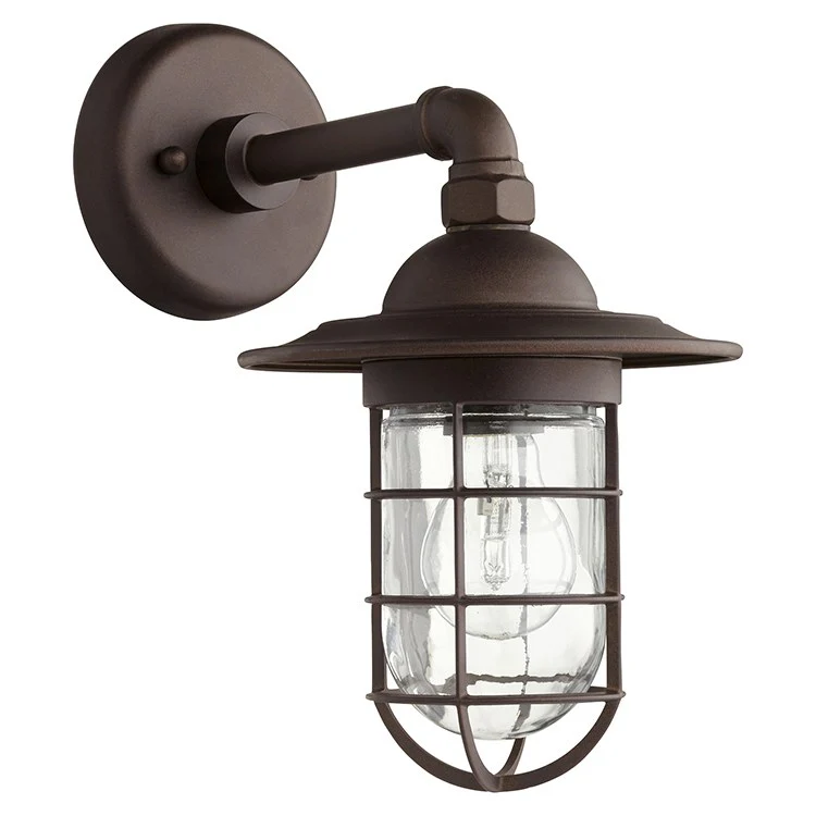 Bowery Single-Light Outdoor Wall Sconce - Frankwebs