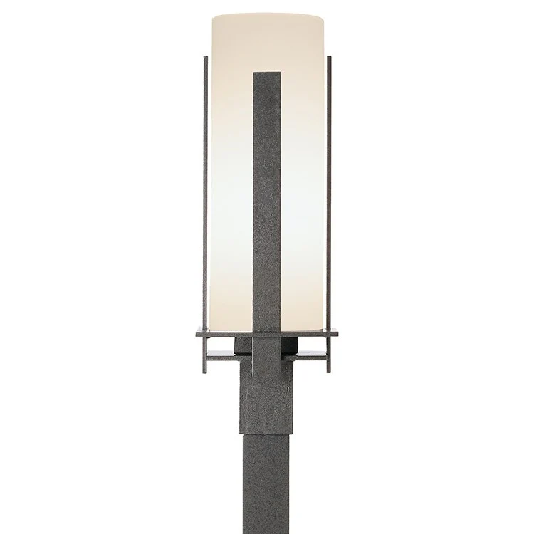 Forged Vertical Bars Single-Light Outdoor Post Light - Frankwebs