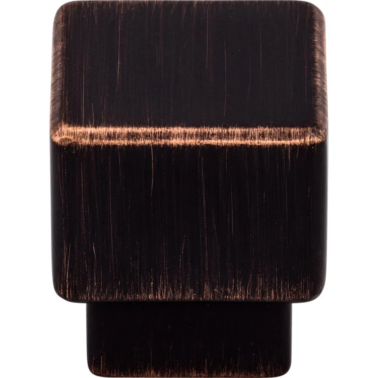 Knob Sanctuary Tapered Square Tuscan Bronze Zinc Alloy 1 Inch 1-1/8 Inch - Frankwebs