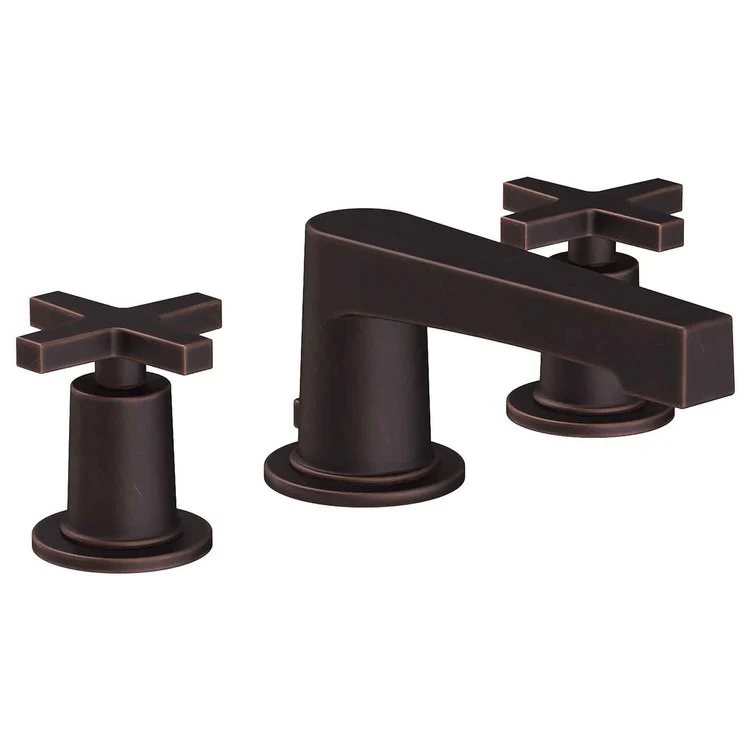 Lavatory Faucet Dorrance Widespread 8 to 20 Inch Spread 2 Cross ADA English Bronze 1.2 Gallons per Minute Brass Spout Height 2-5/16 Inch - Frankwebs