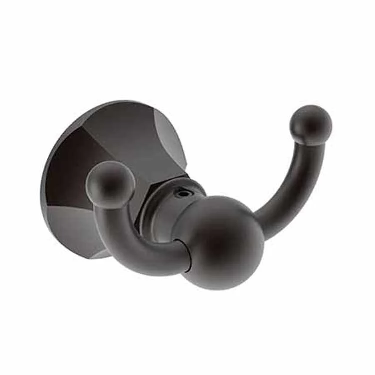 Robe Hook Metropole Double Polished Gold PVD 2-1/3 Inch Wall Mount Brass - Frankwebs