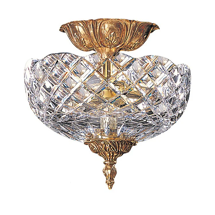 Two-Light Semi-Flush Mount Ceiling Fixture - Frankwebs