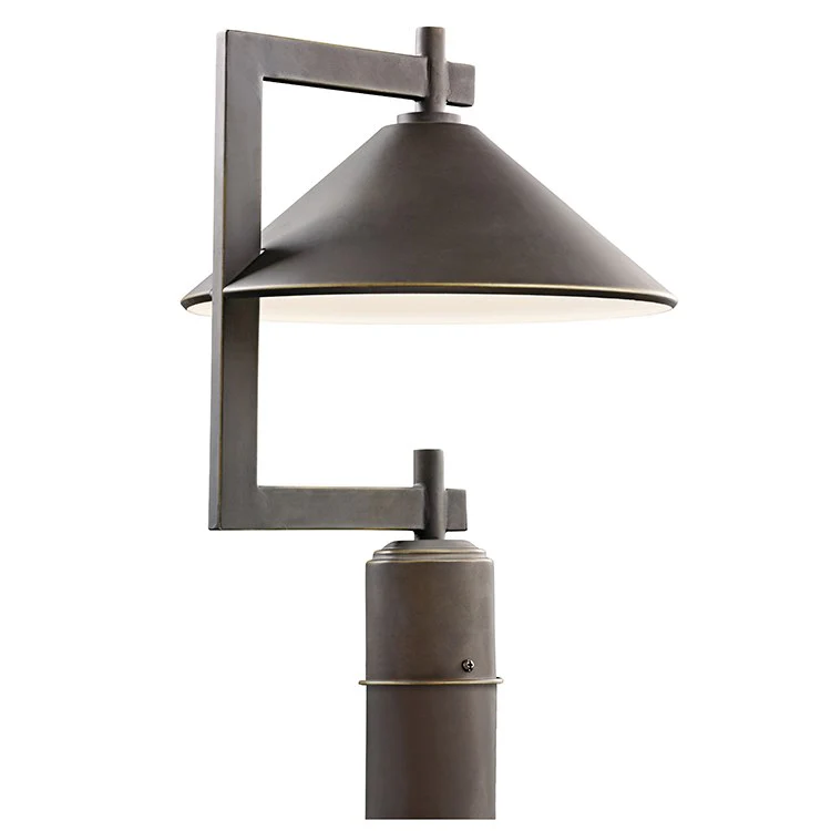 Ripley Single-Light Outdoor Post Lighting Fixture - Frankwebs