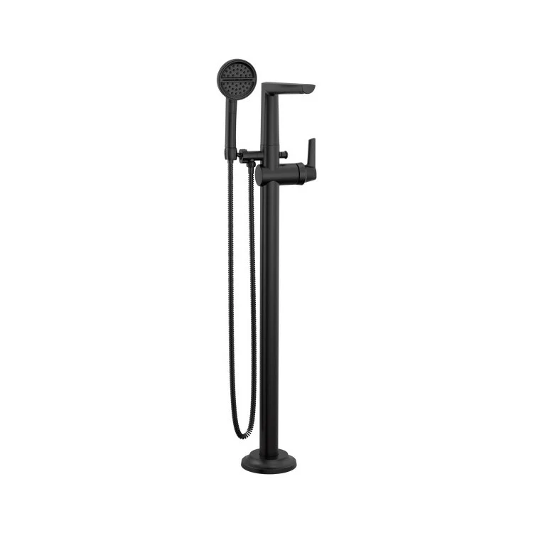 Tub Filler Galeon Freestanding Lumicoat Stainless 40-4/9 Inch - Frankwebs