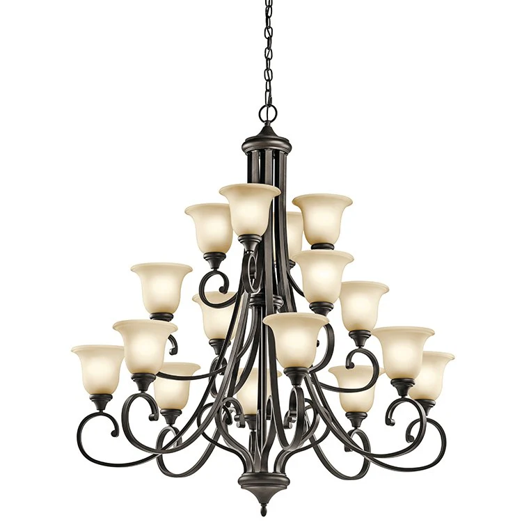 Monroe Sixteen-Light Three-Tier Chandelier - Frankwebs