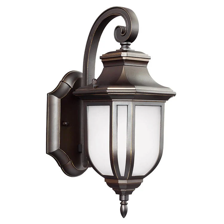 Childress Single-Light Small Outdoor Wall Lantern - Frankwebs