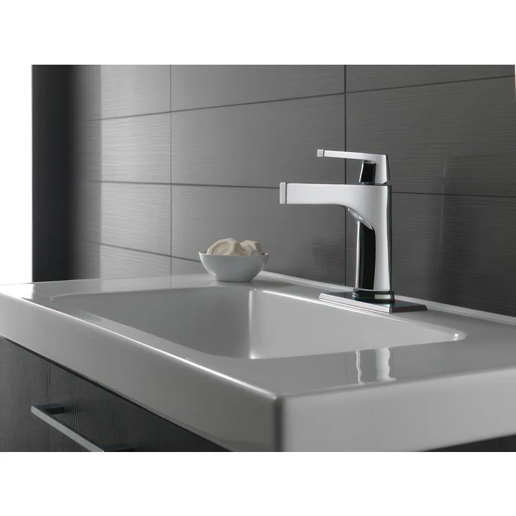 Lavatory Faucet Zura 4 Inch Spread 1 Lever ADA WaterSense Matte Black/Champagne Bronze 1.2 Gallons per Minute Touch2O and Diamond Seal Technology - Frankwebs