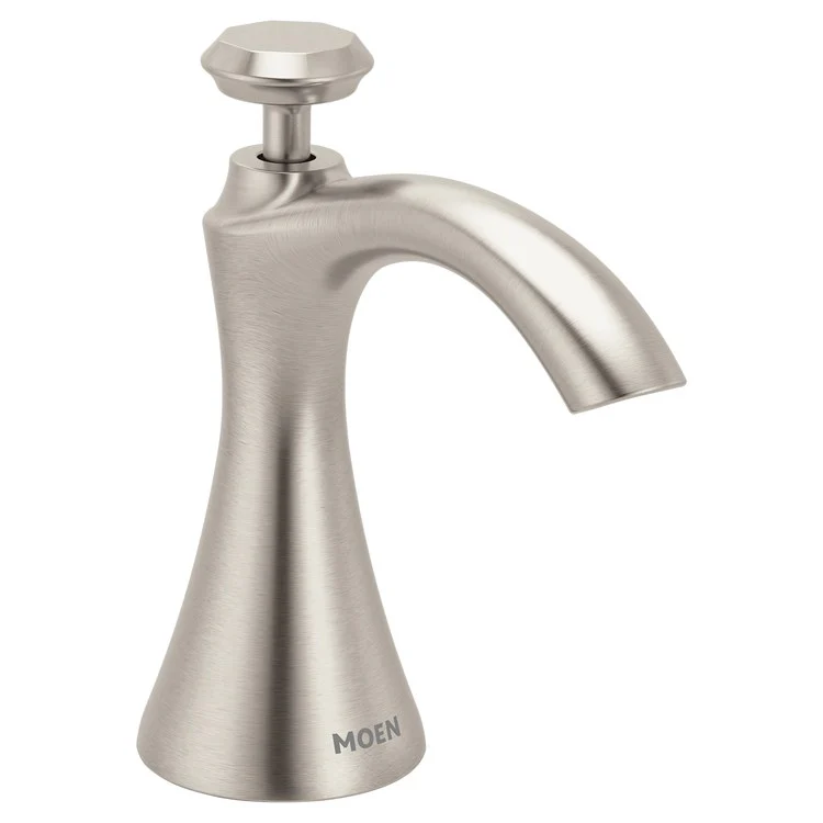 Soap Dispenser Sinema Modern Spot Resist Stainless Steel Deck Mount 18 Ounce - Frankwebs