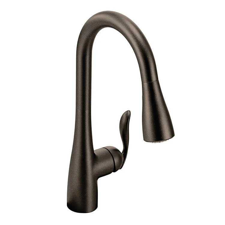 Arbor Single Handle High-Arc Pull Down Kitchen Faucet - Frankwebs