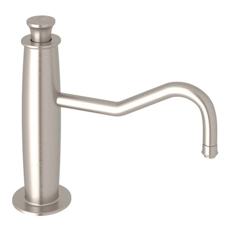 Soap Dispenser Gotham Polished Nickel Deck Mount Plastic Brass & Lotion 12 Fluid Ounce - Frankwebs