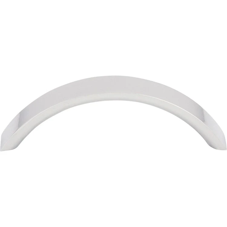 Pull Nouveau Crescent D Handle for Decorative Hardware Brushed Satin Nickel Zinc Alloy 3-3/4 Inch 4-1/4 Inch Length - Frankwebs