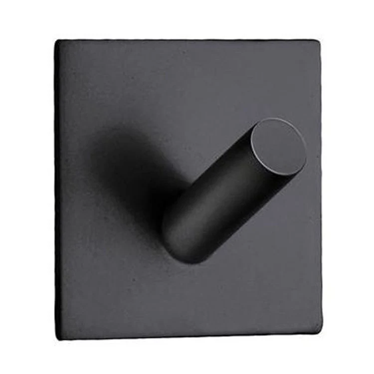 Hook Single Black 1-3/4 x 1-1/4 x 1-3/4 Inch 1-1/4 Inch Wall Mount Stainless Steel - Frankwebs