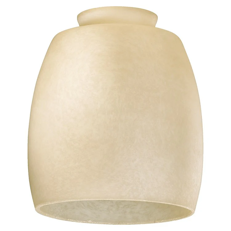 Replacement Amber Scavo Glass Barrel Shade with 2.25