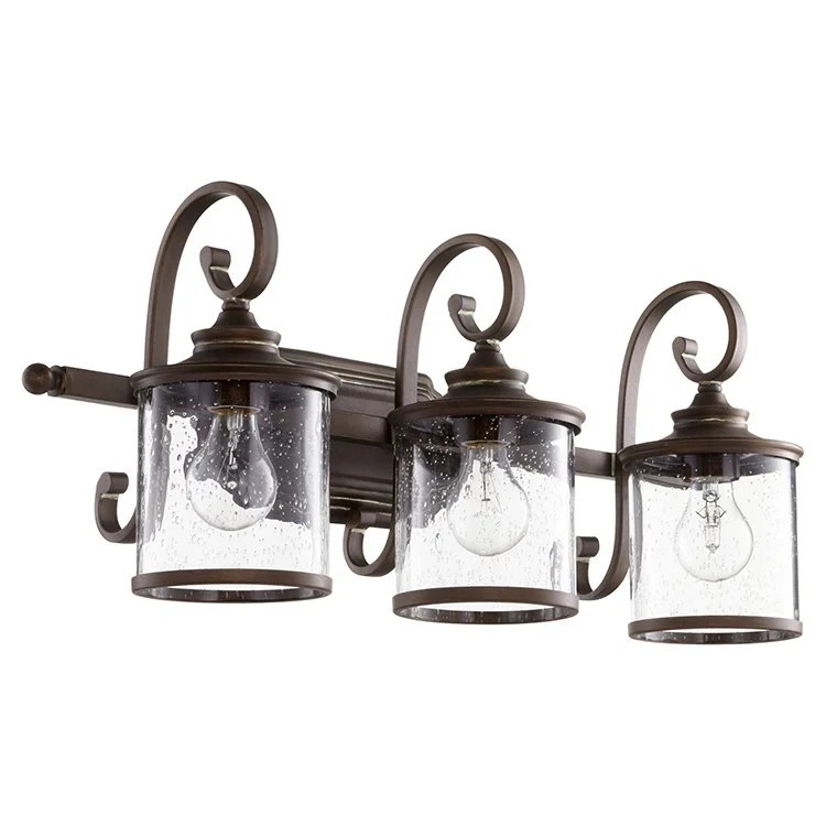 San Miguel Three-Light Bathroom Vanity Fixture - Frankwebs