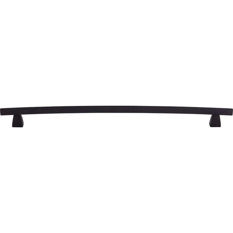 Pull Sanctuary Arched Flat Black Zinc Alloy 12 Inch - Frankwebs
