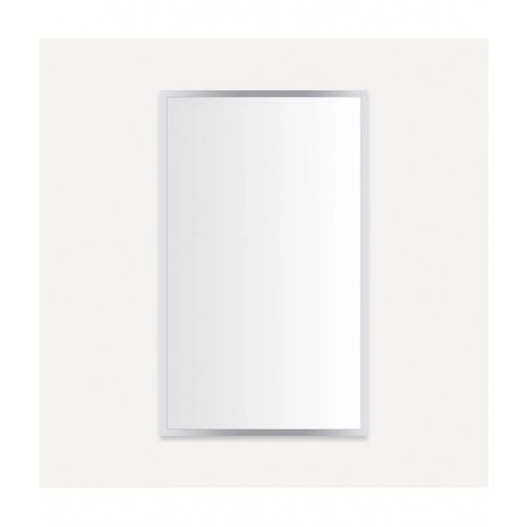 Medicine Cabinet Profiles 24W x 40H x 6D Inch 1 Doors Mirror Chrome Flat Top Reversible Non-Electric - Frankwebs