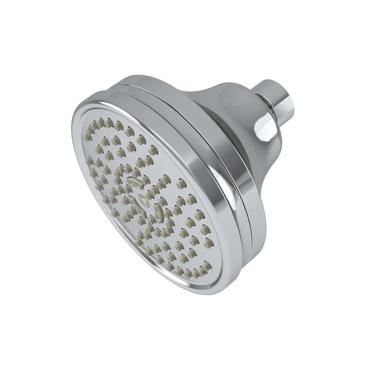 Showerhead HydroMersion Technology 7 Functions Polished Chrome 4 Inch 1.5 Gallons per Minute Round - Frankwebs