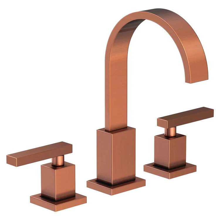 Secant Two Handle Widespread Bathroom Faucet with Drain - Frankwebs