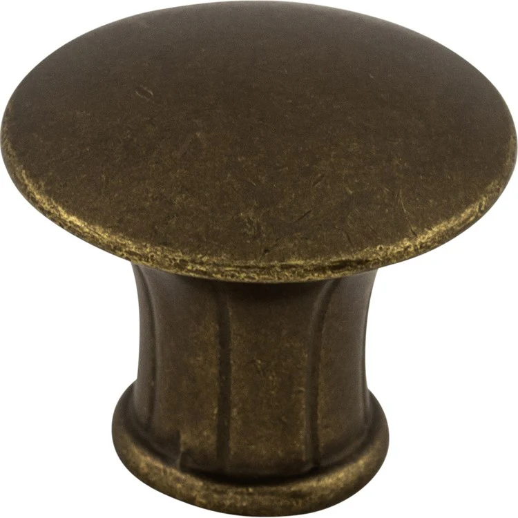 Knob Edwardian Lund Round Tuscan Bronze Zinc Alloy 1-1/4 x 1-1/4 x 1 Inch 1 Inch - Frankwebs