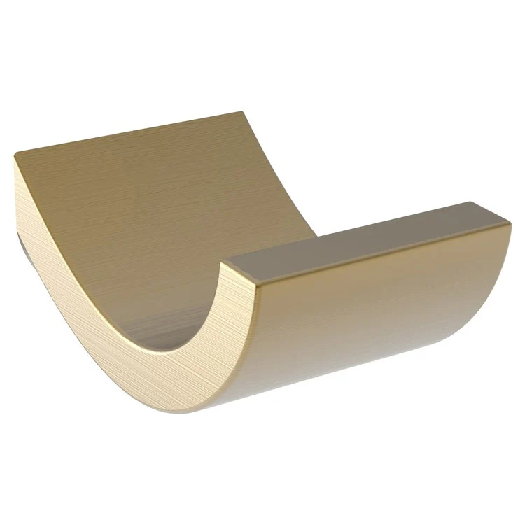 Robe Hook Secant Single White 1 Inch 2-1/2 Inch Wall Mount Brass - Frankwebs