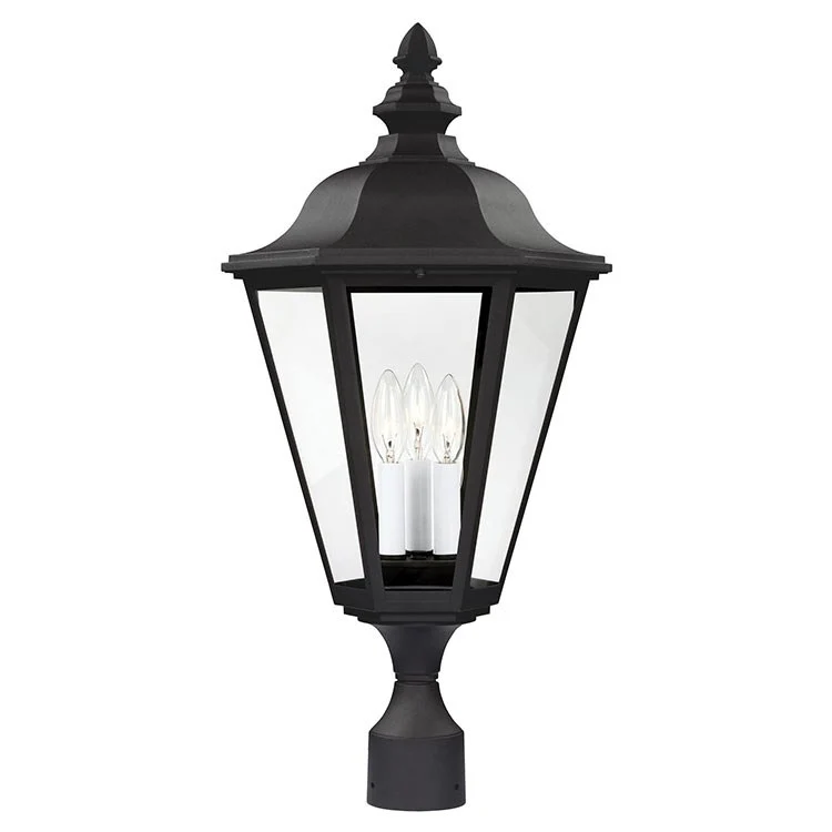 Brentwood Three-Light Outdoor Post Lantern - Frankwebs