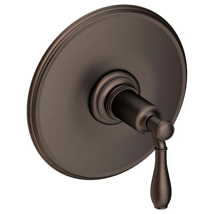 Pressure Balance Valve Trim Ithaca Round 1 Lever Antique Copper ADA Depth 4-1/4 Inch - Frankwebs