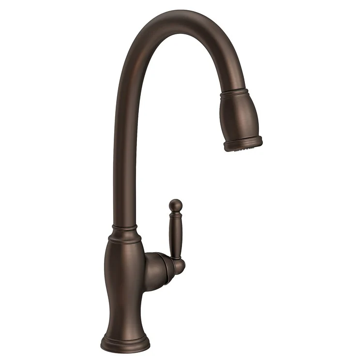 Kitchen Faucet Nadya 1 Lever ADA Matte White Pull Down Spout Height 11-3/4 Inch 1.8 Gallons per Minute - Frankwebs
