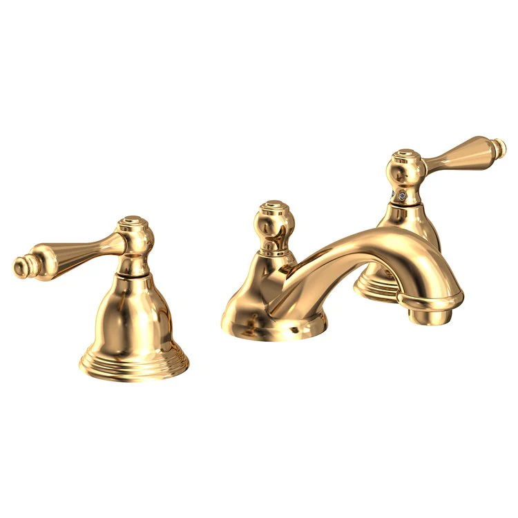 Seaport Two Handle Widespread Bathroom Faucet with Drain - Aged Brass - Frankwebs