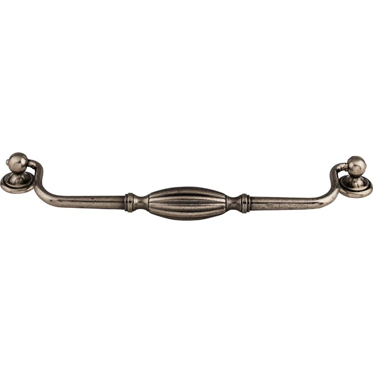 Pull Tuscany Drop Brushed Bronze Zinc Alloy 8-4/5 Inch 9-3/4x2-3/8x1 Inch - Frankwebs