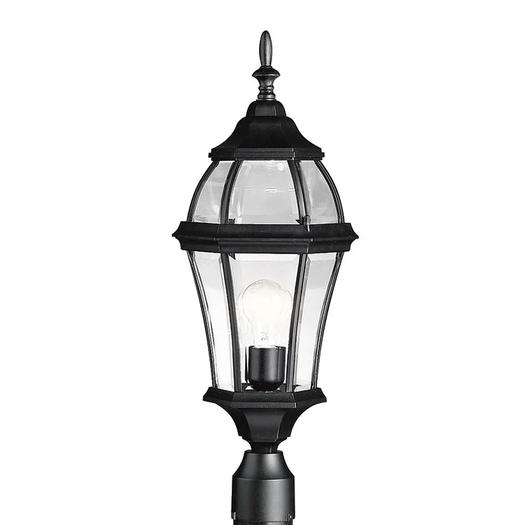 Townhouse Single-Light Outdoor Post Lantern - Frankwebs