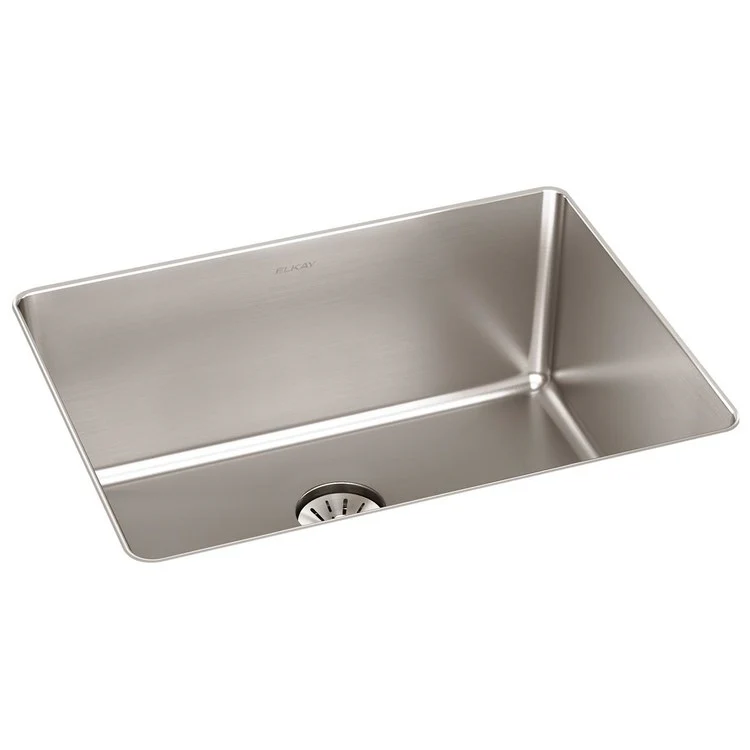 Kitchen Sink Lustertone Iconix 23.5 x 18.25 Inch Single Bowl with Perfect Drain Luminous Satin Undermount - Frankwebs