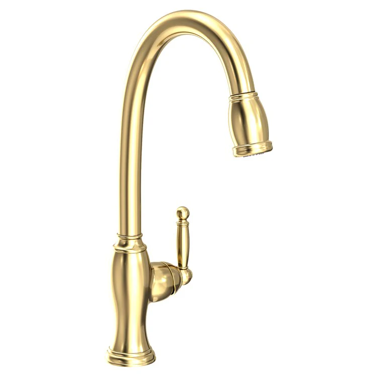 Kitchen Faucet Nadya 1 Lever ADA Matte White Pull Down Spout Height 11-3/4 Inch 1.8 Gallons per Minute - Frankwebs
