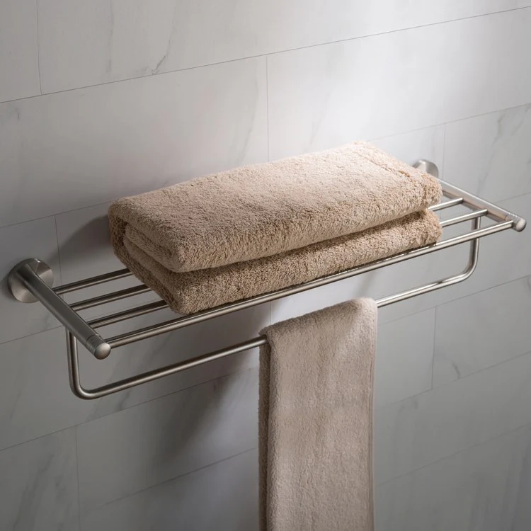 Elie Bathroom Shelf with Towel Bar - Frankwebs