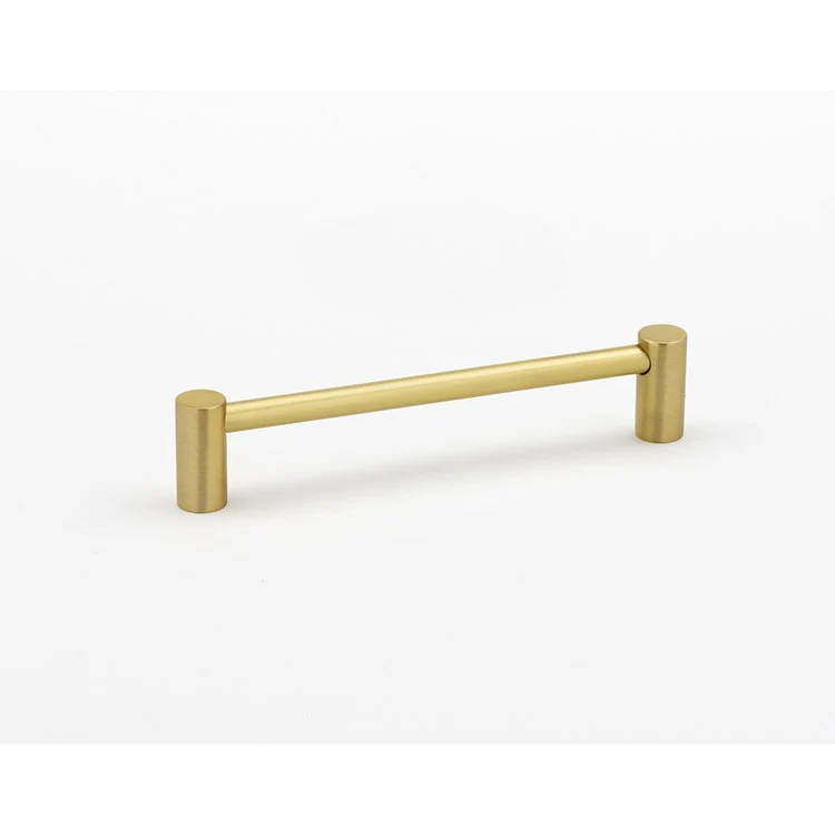 Pull Contemporary I Satin Brass 8 Inch 8-5/8 Inch 1-3/8 Inch - Frankwebs