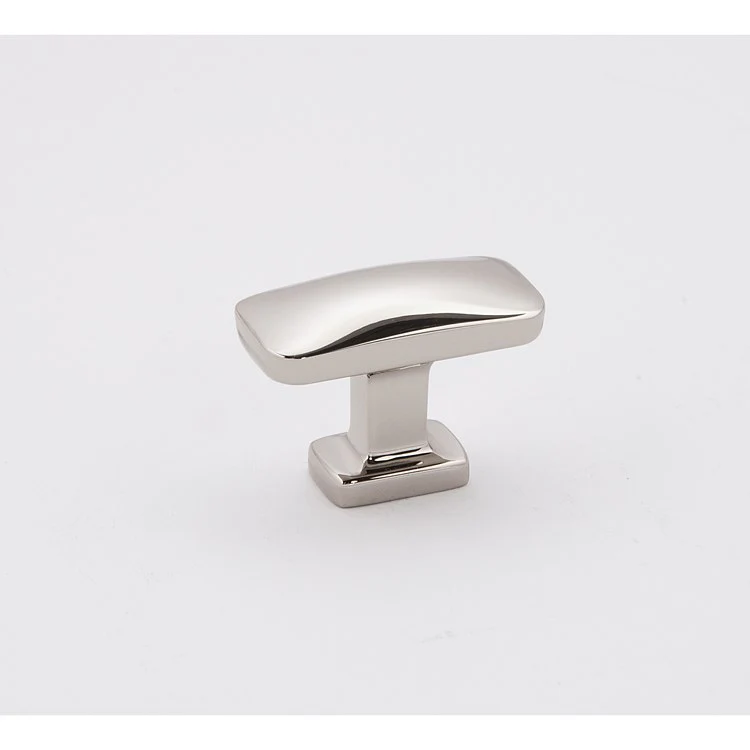 Knob Cloud Rectangle Polished Brass Brass 1-1/2 Inch 1-1/8 Inch 3/4 Inch - Frankwebs