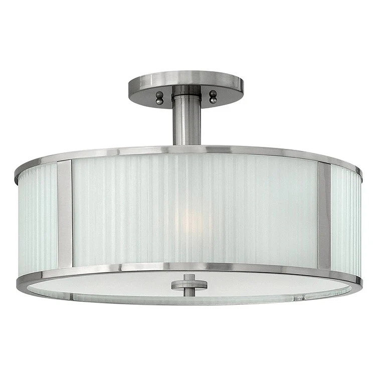 Midtown Three-Light Semi-Flush Mount Ceiling Light - Frankwebs