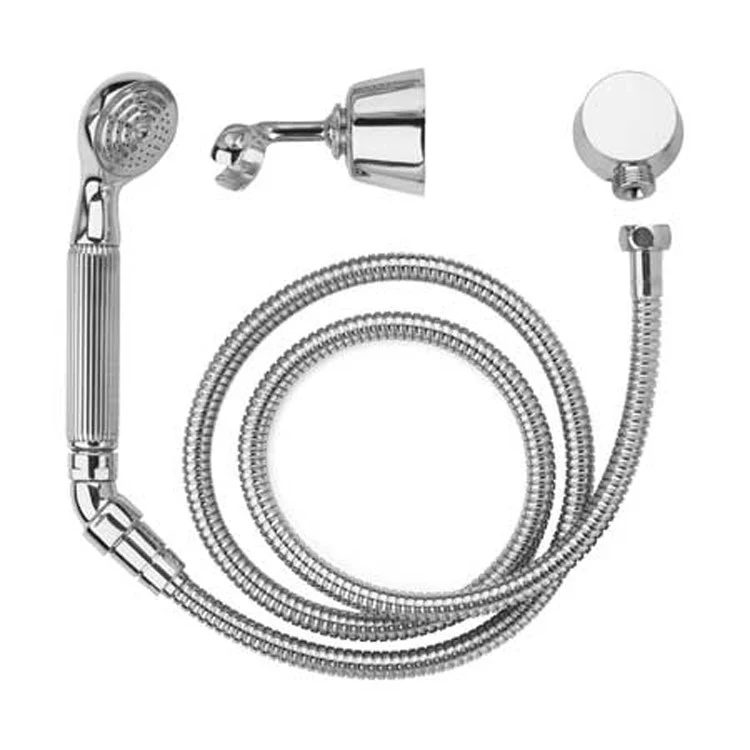 Handshower Set Tub and Shower Traditional Satin Gold PVD 1 Function 1.8 Gallons per Minute - Frankwebs