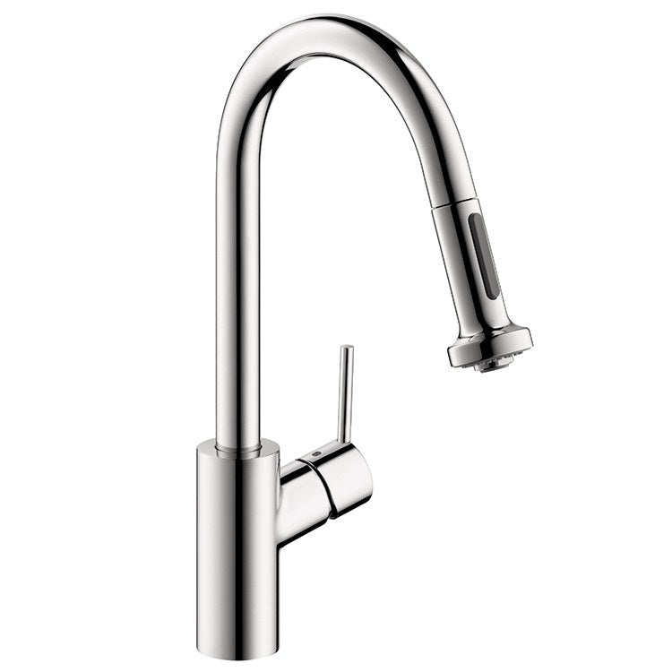 Kitchen Faucet Talis S2 MagFit 1 Lever ADA Brushed Gold Optic Pull Down 2 Function 150 Degree Swivel 1.75 Gallons per Minute - Frankwebs