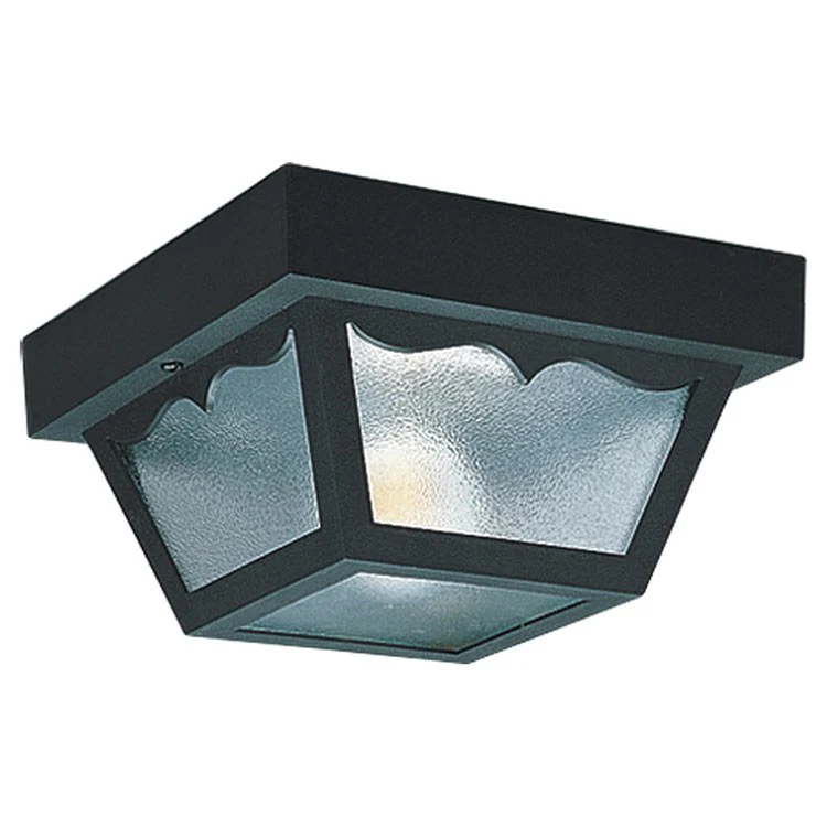 Two-Light Outdoor Flush Mount Ceiling Fixture - Frankwebs