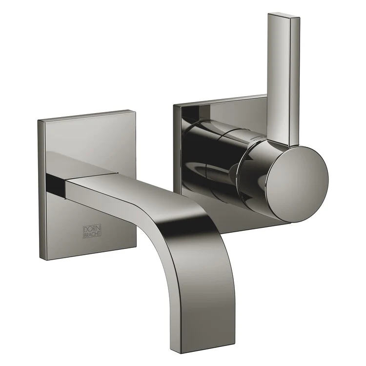 Lavatory Faucet MEM Wall Mount Mixer 1 Lever ADA Chrome 1.2 Gallons per Minute Less Drain 2 Hole - Frankwebs