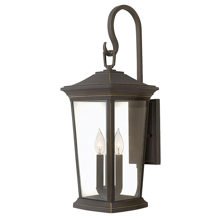 Bromley Three-Light LED Medium Outdoor Wall-Mount Lantern - Frankwebs