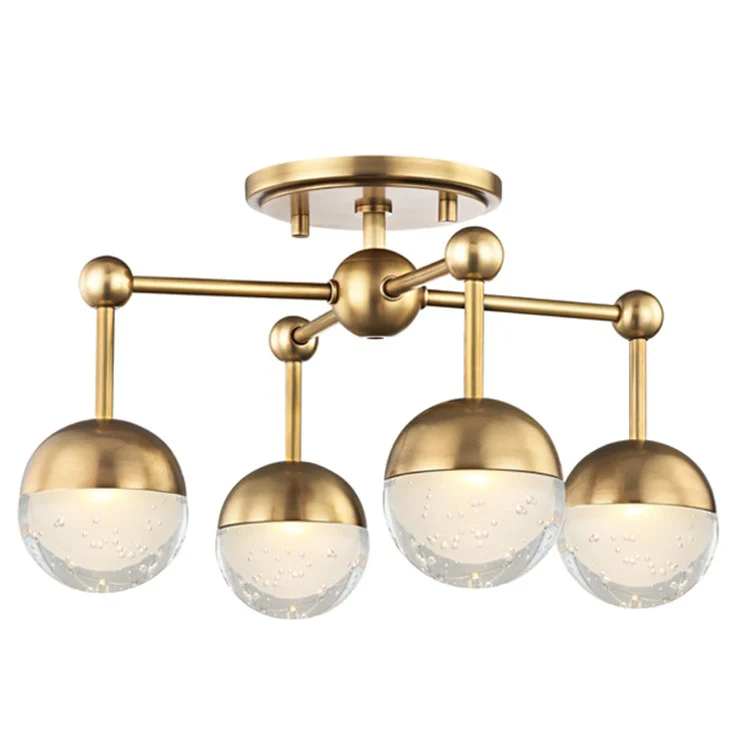 Boca Four-Light LED Flush Mount Ceiling Fixture - Frankwebs