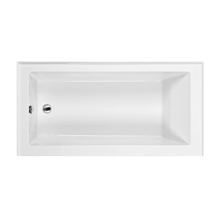 Soaking Tub Cameron 2 60 x 30 Inch Integral Skirted Left Hand White Acrylic CXL 55 Gallons 20 Inch - Frankwebs