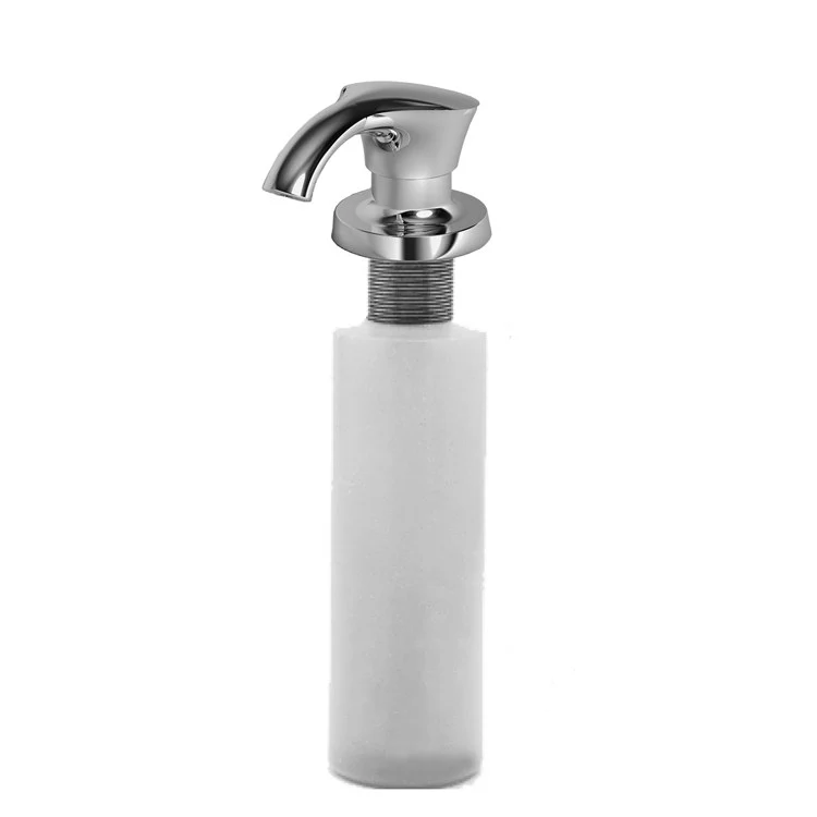 Soap Dispenser Vespera Aged Brass Deck Mount Brass Pump - Frankwebs