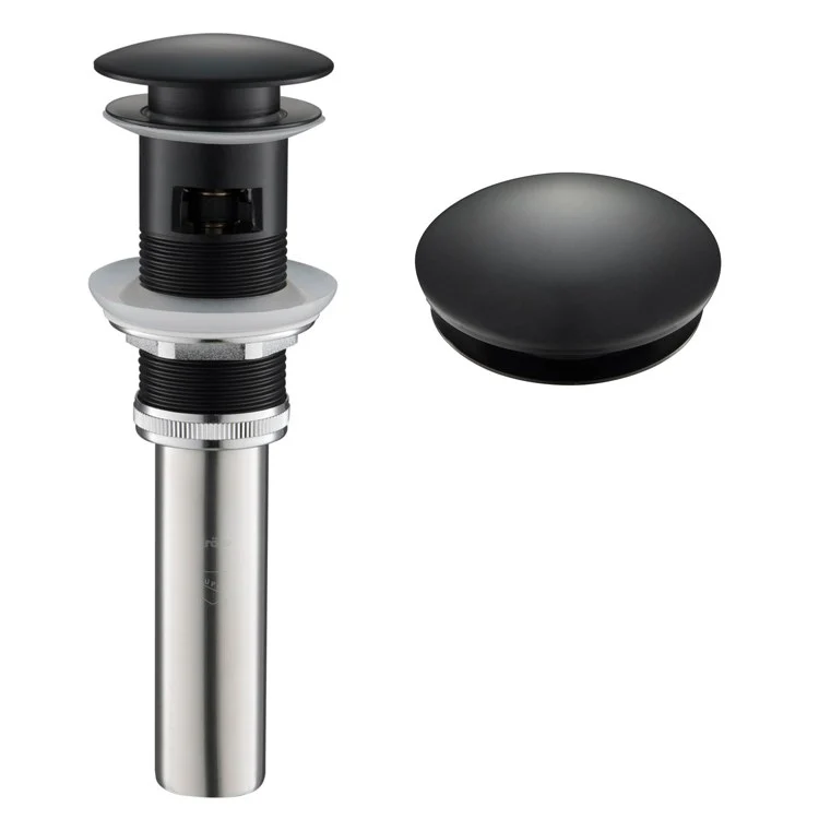 Pop-Up Drain for Bathroom Sink with Overflow - Frankwebs